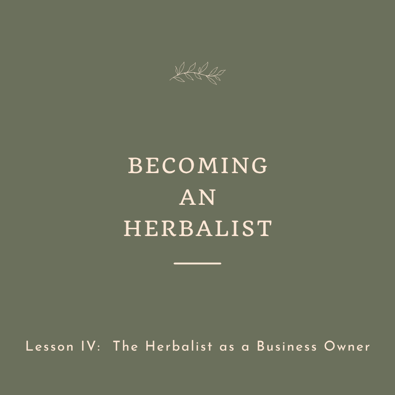 Becoming an Herbalist