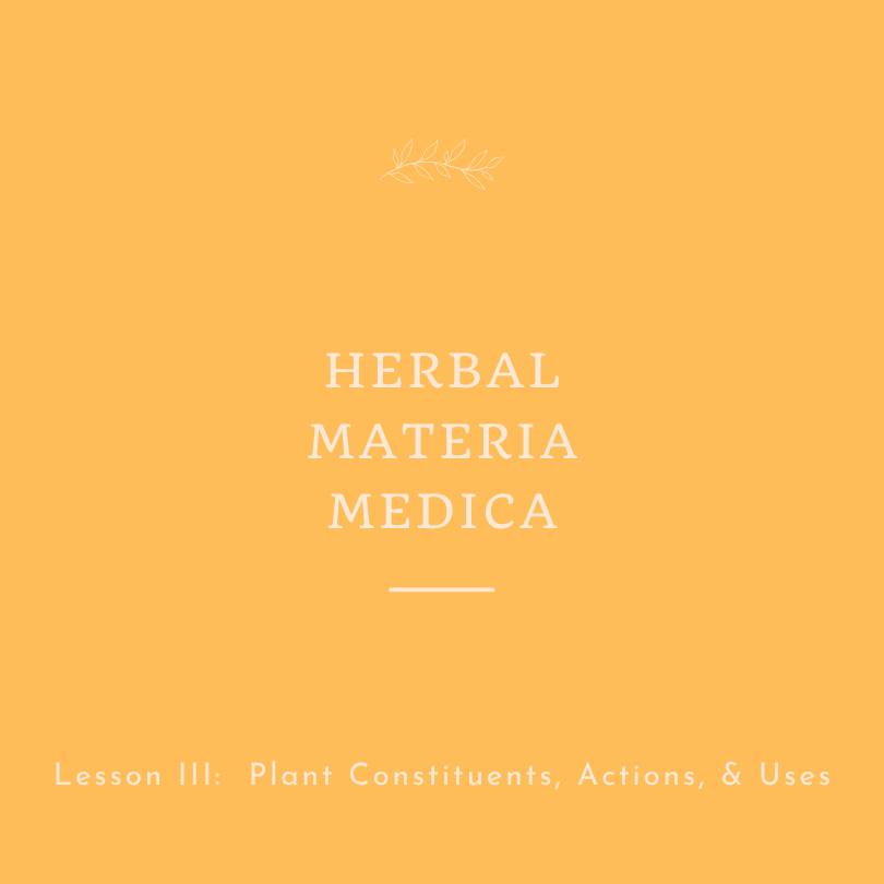 Herbal Materia Medica