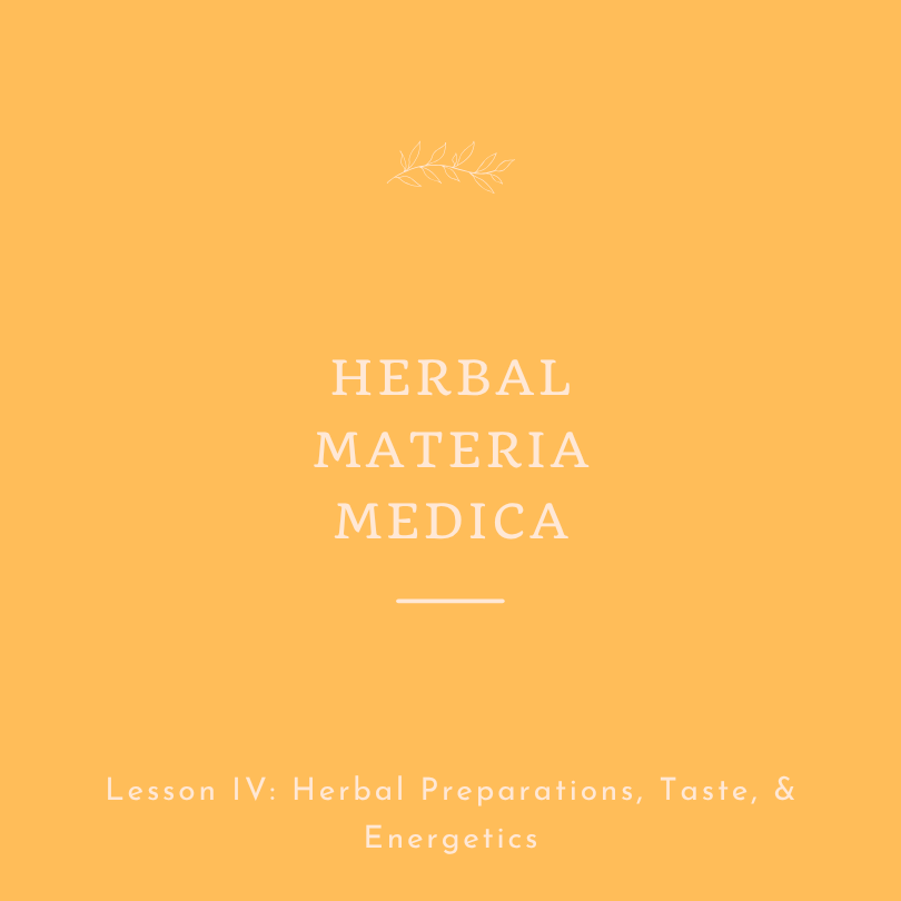 HerbaL Materia Medica