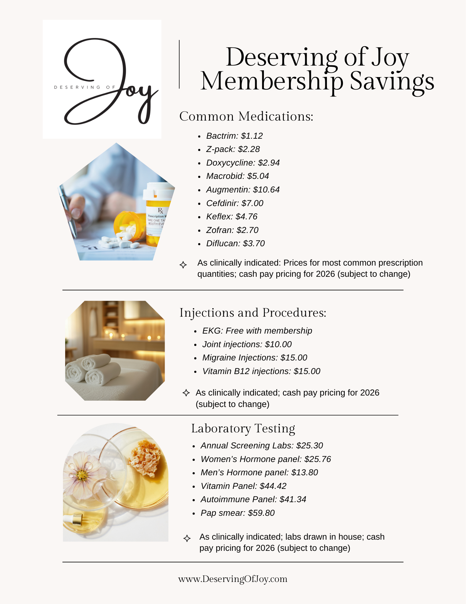 Cash Pricing Announcement!