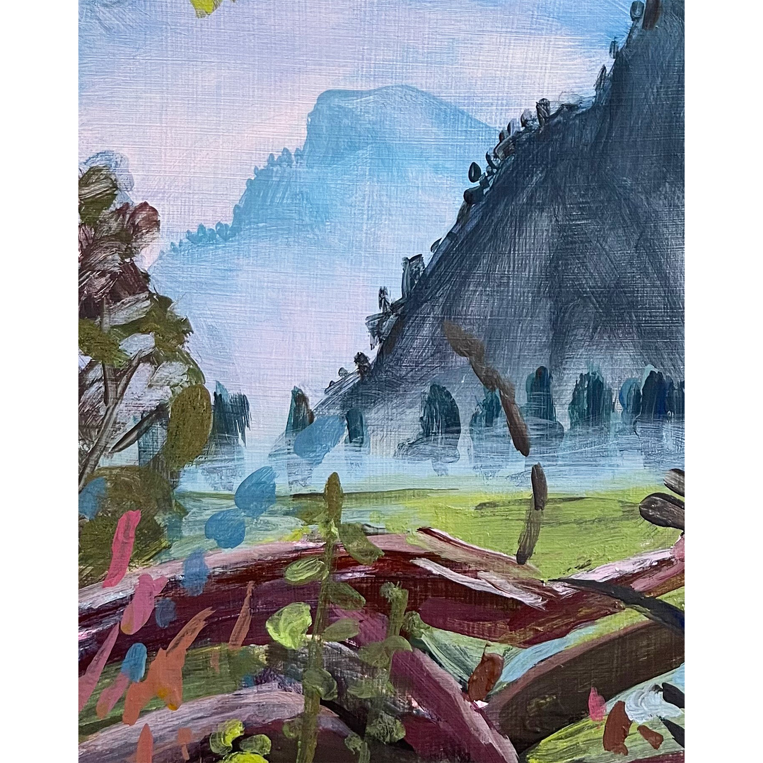 Low Mist and Smoky Air