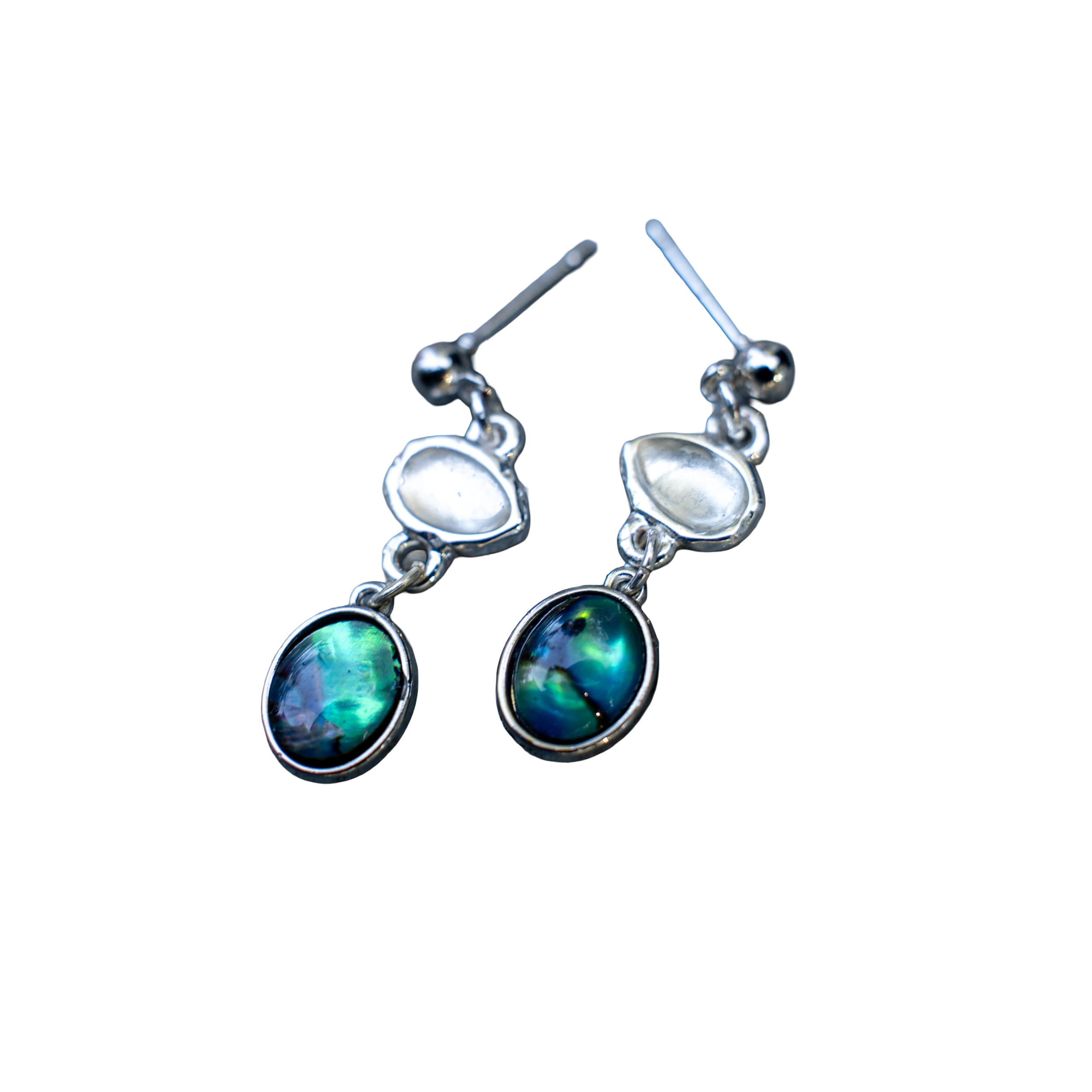 abalone shell earrings