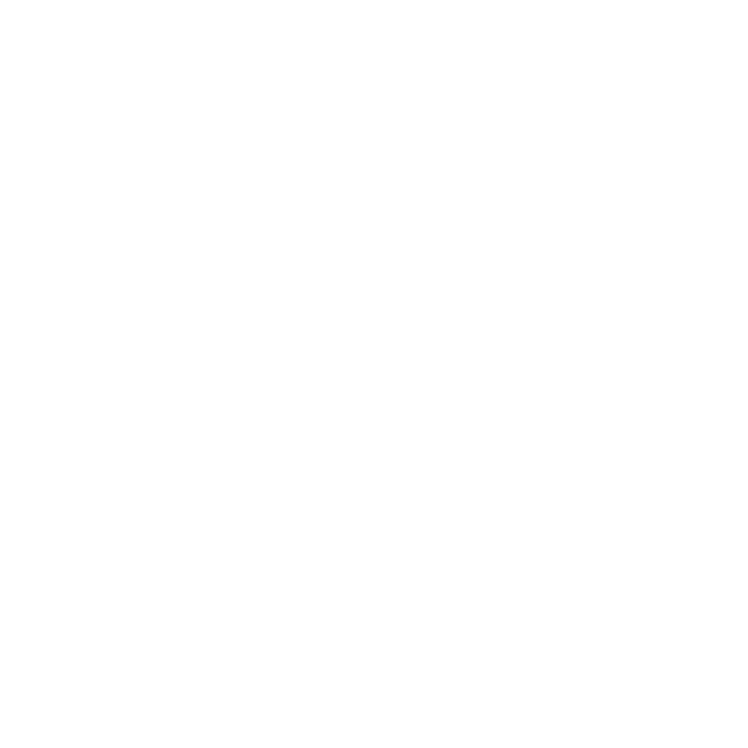 Black and white icon of a hand holding a pen writing.