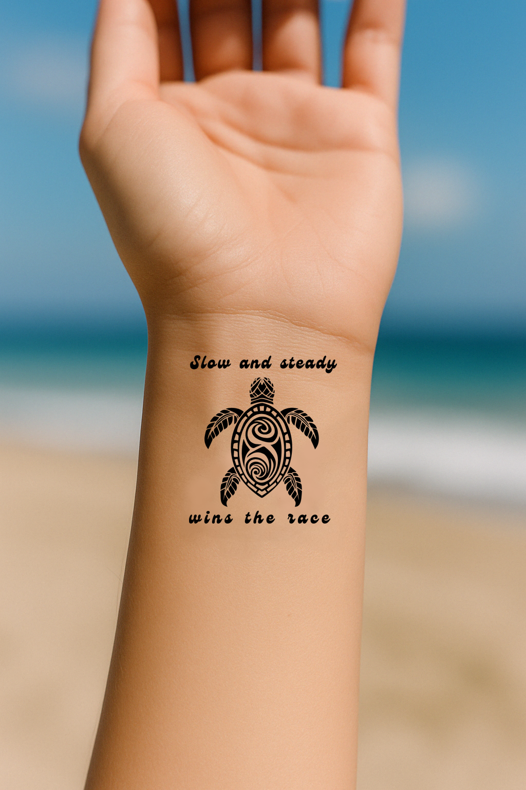 wrist_beach_slow and steady wins the race.png