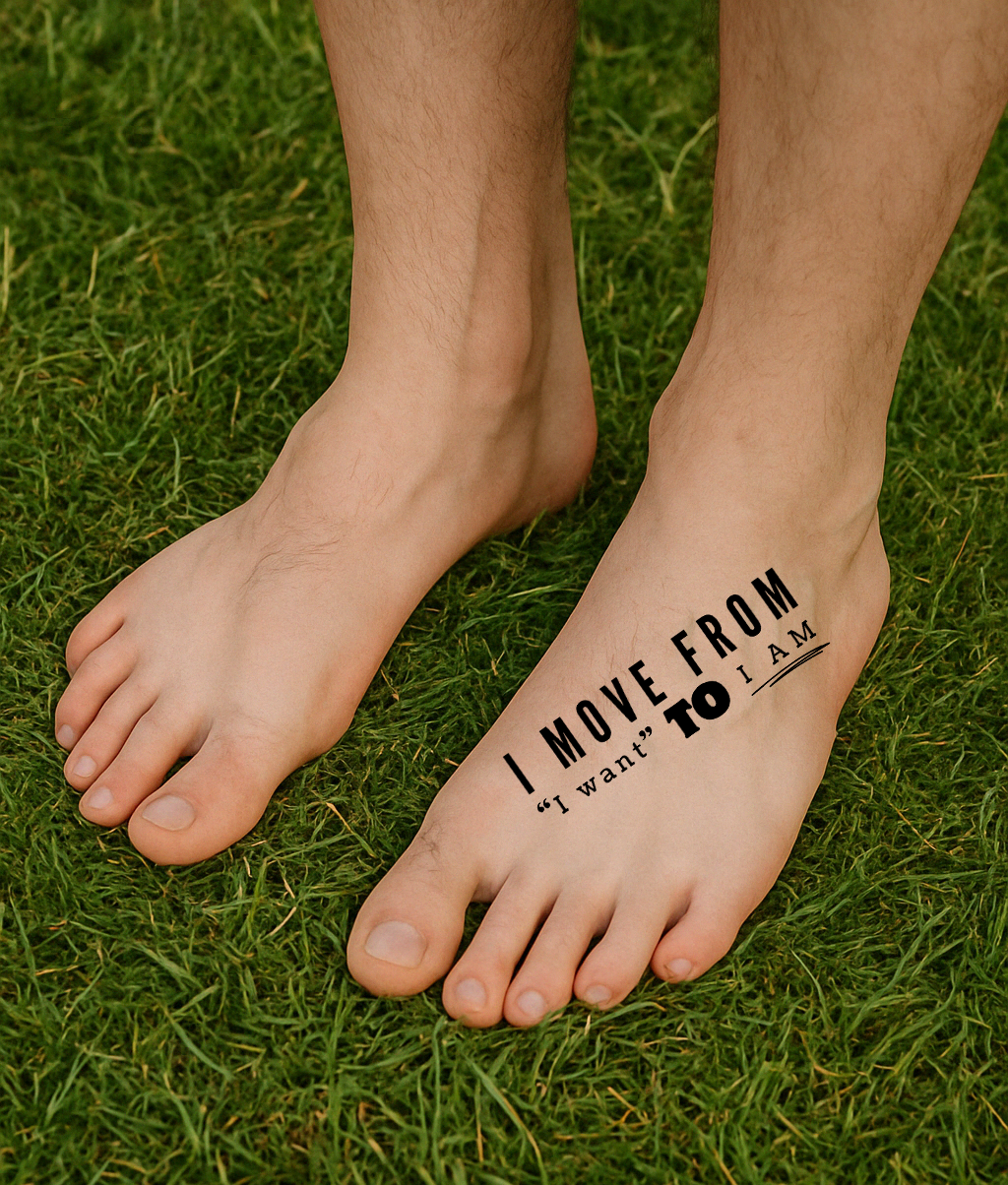 I move from "I want" to I AM