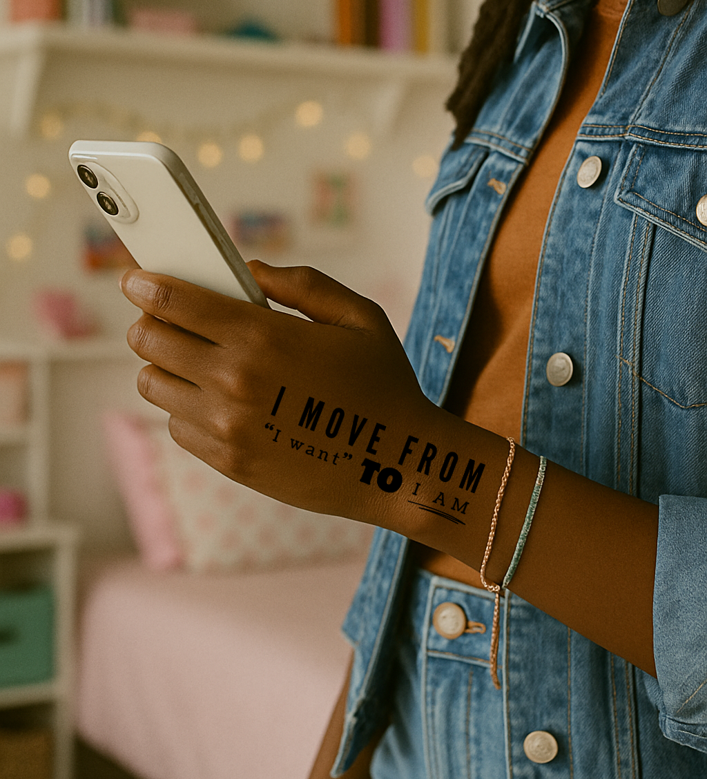 female teenager with phone_I move from I want to I AM.png