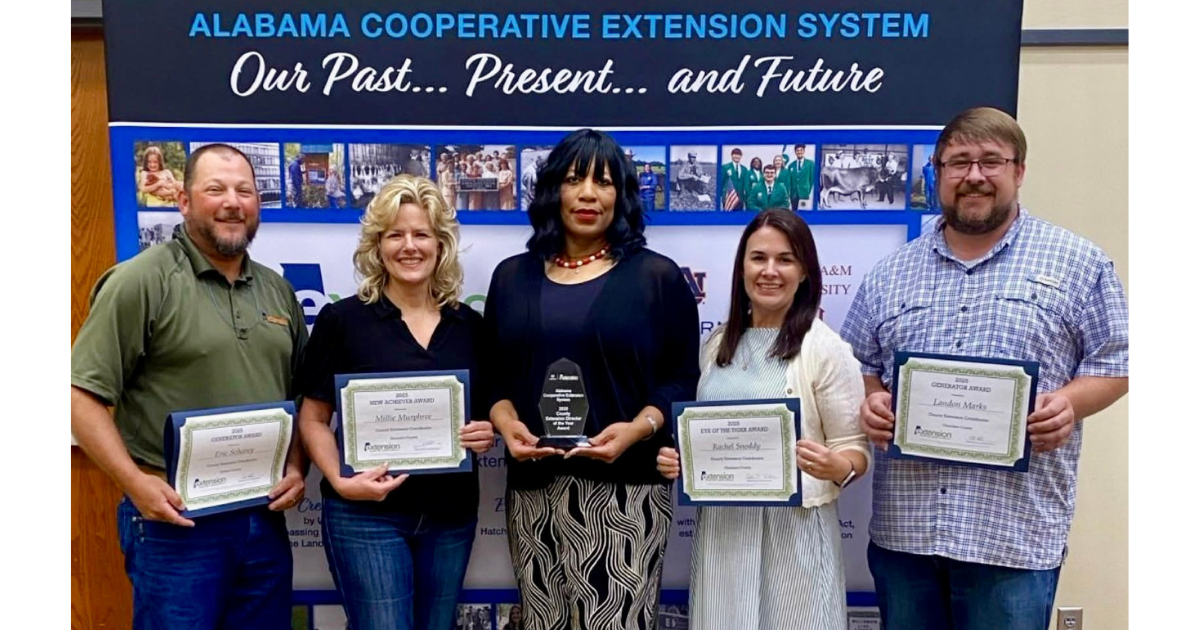 Cole-Coffey honored as Alabama’s County Extension Director of the Year