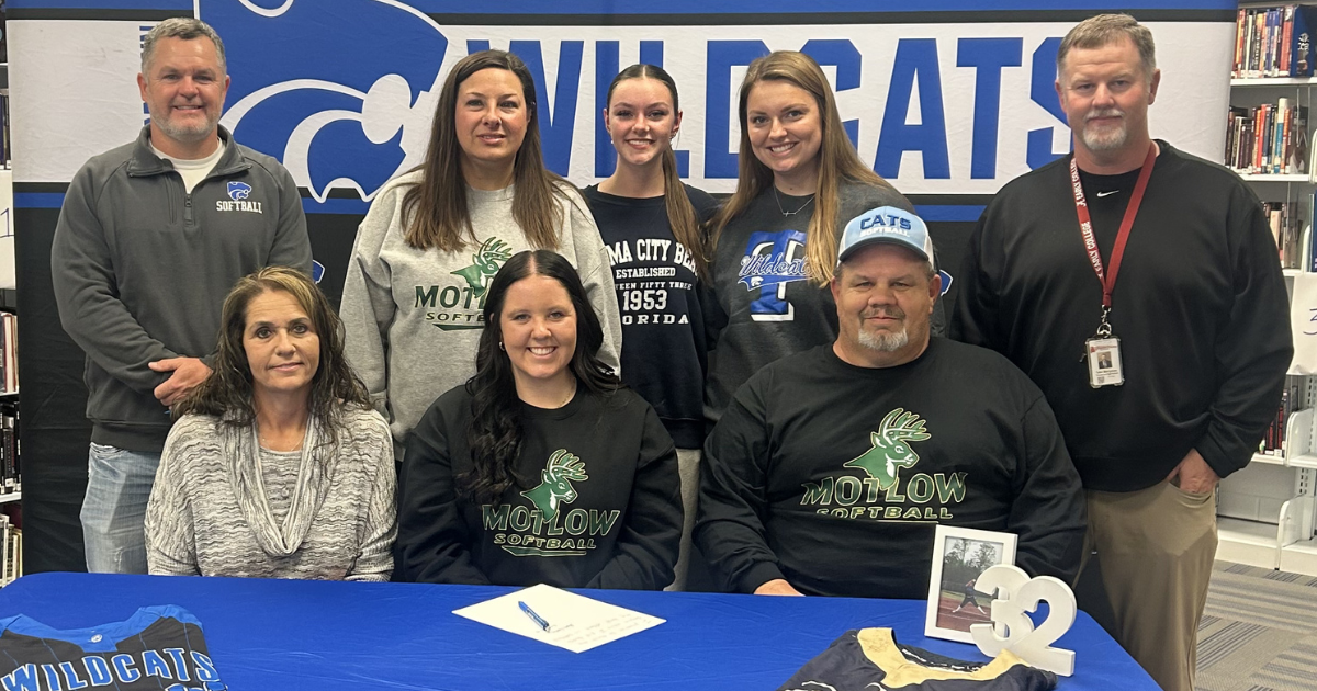 Tharptown’s Fischer signs with Motlow State softball program