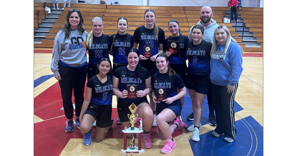 Tharptown girls close out 2025 with Berry Christmas Tournament title