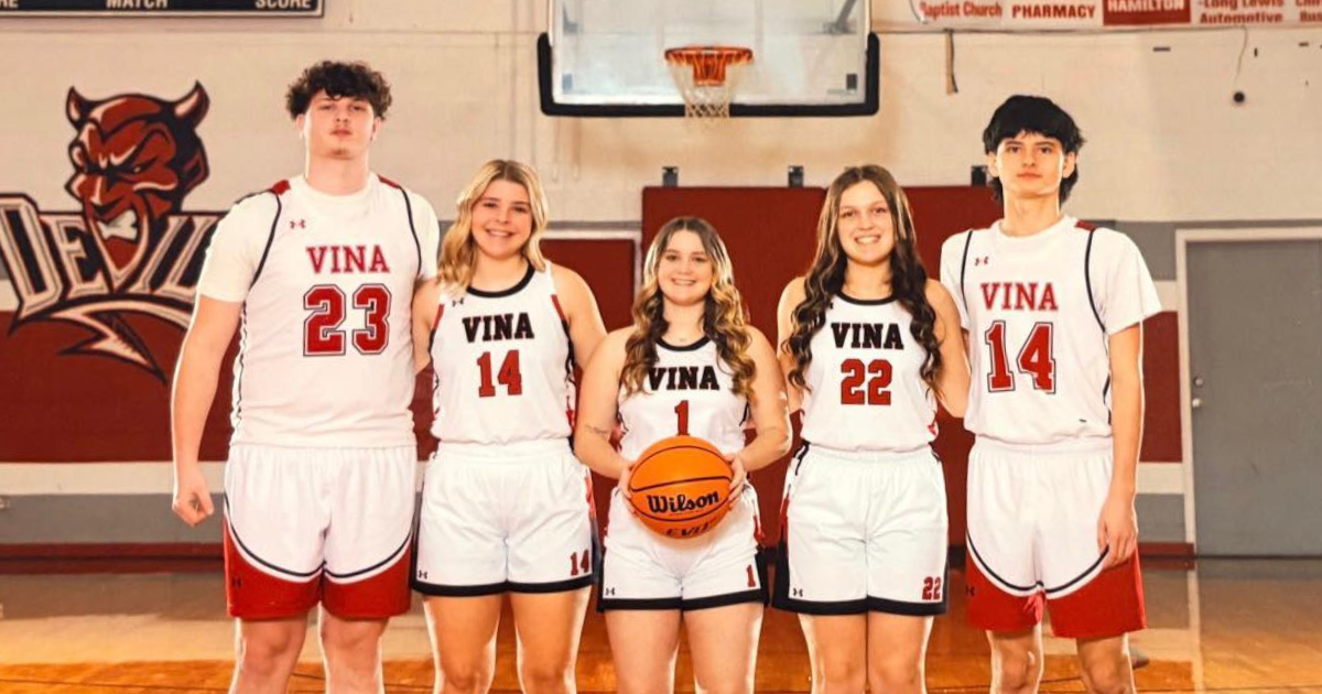 Vina varsity basketball teams honor seniors during contests against Cherokee