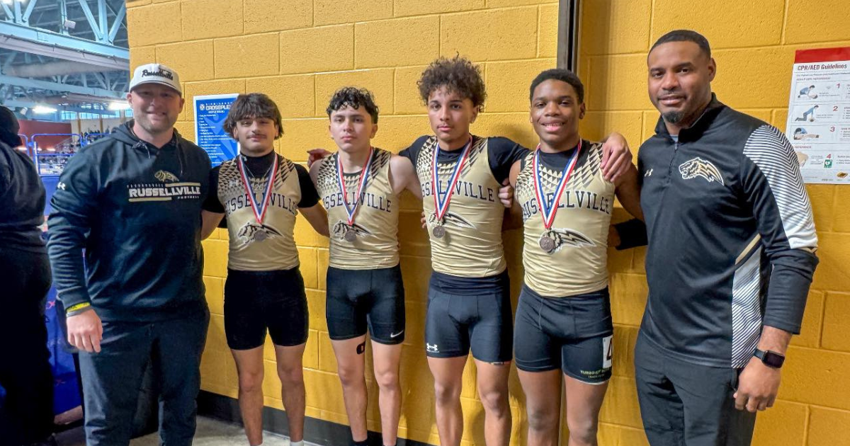 Golden Tigers medal twice at AHSAA Indoor Track and Field State Meet