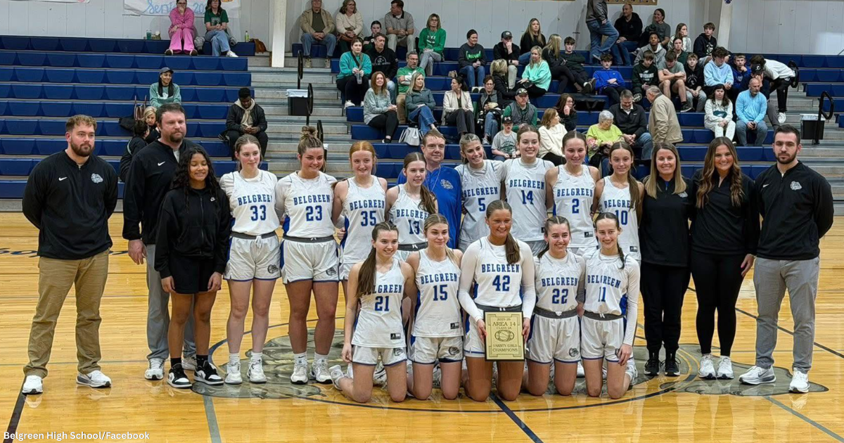 Belgreen girls’ basketball team wins sixth consecutive area title
