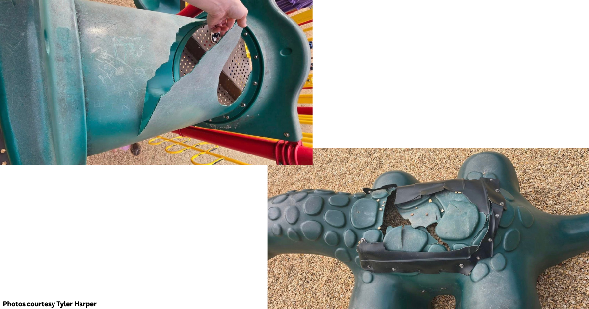 Parent: Condition of playground equipment at City Lake Park ‘unacceptable’
