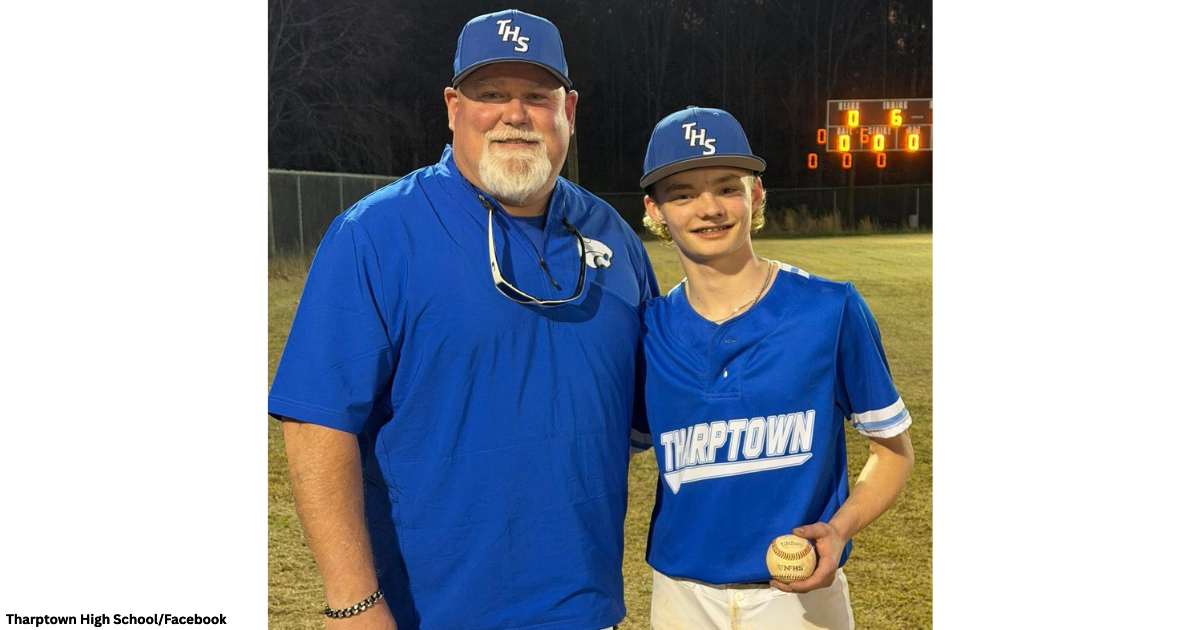 Tharptown’s Fretwell tosses perfect game in 11-0 win over Phillips