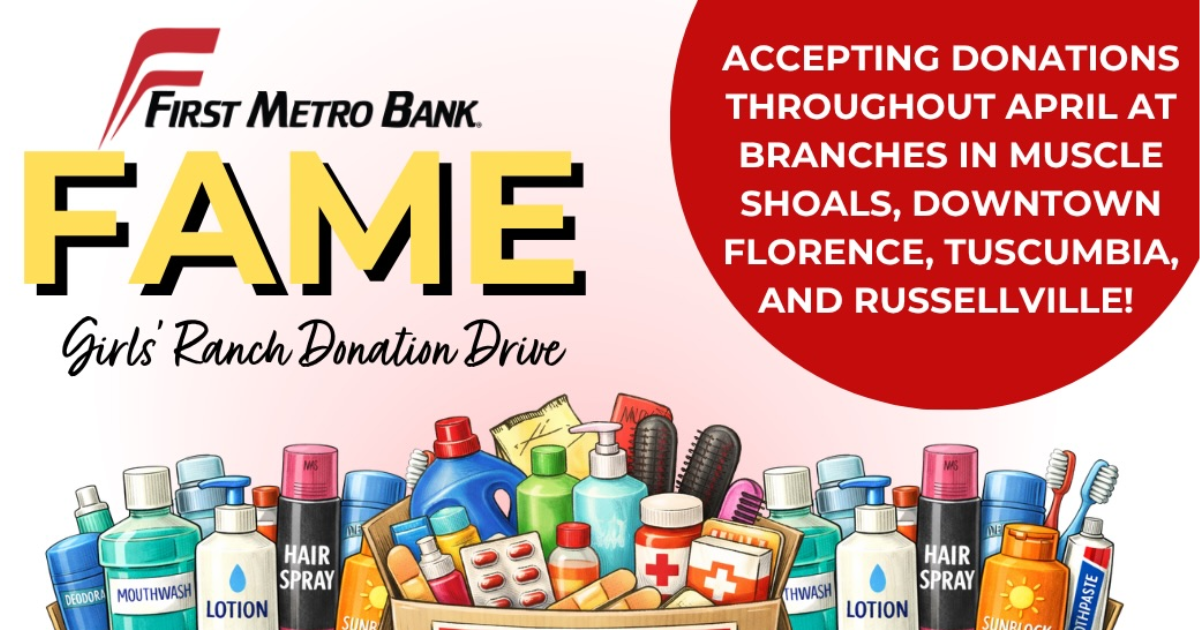 First Metro Bank kicks off annual FAME Girls’ Ranch donation drive