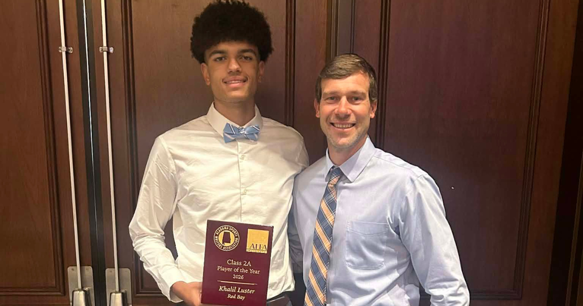 Red Bay’s Khalil Luster named ASWA Class 2A Player of the Year