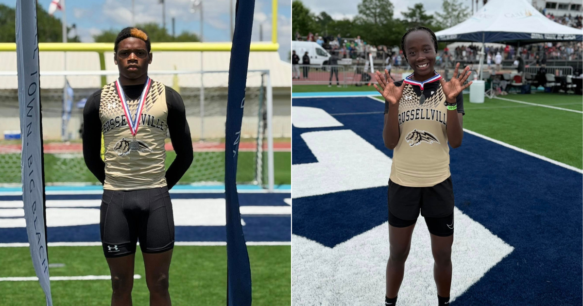Russellville’s Jones, Smith medal at AHSAA Outdoor Track &amp; Field Championships