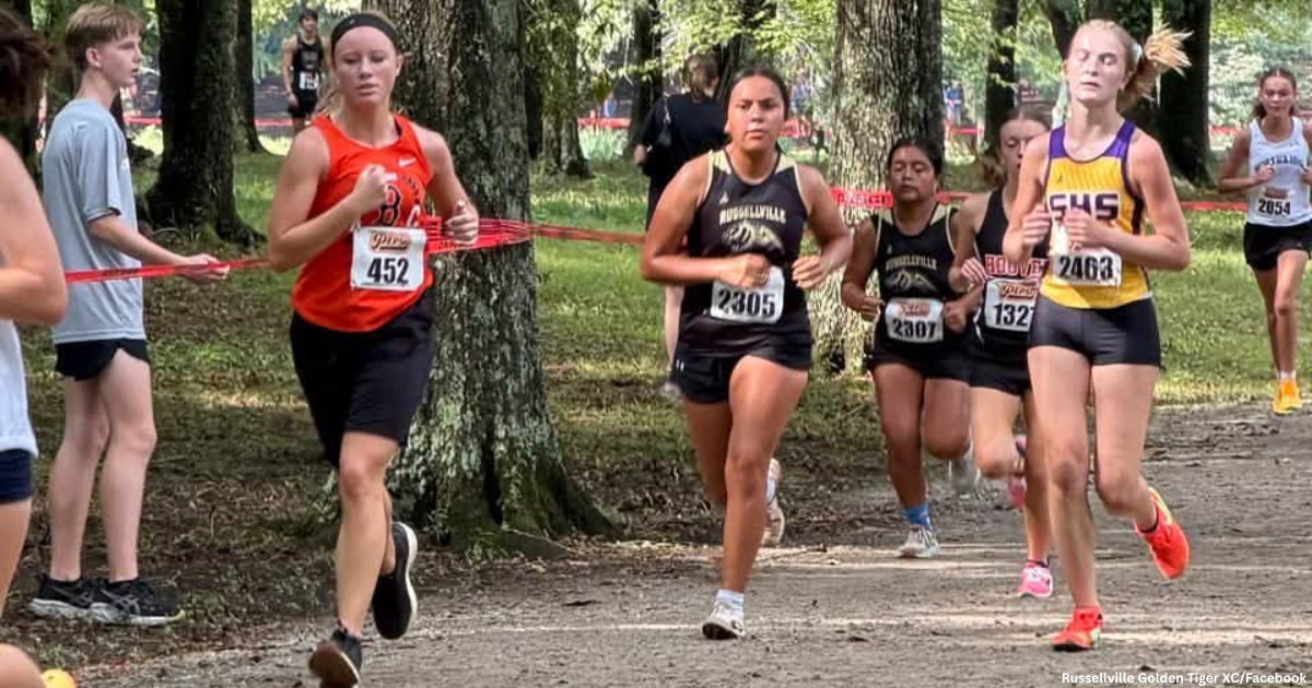 Belgreen, Russellville, Vina cross country teams compete in Chickasaw Trails Invitational