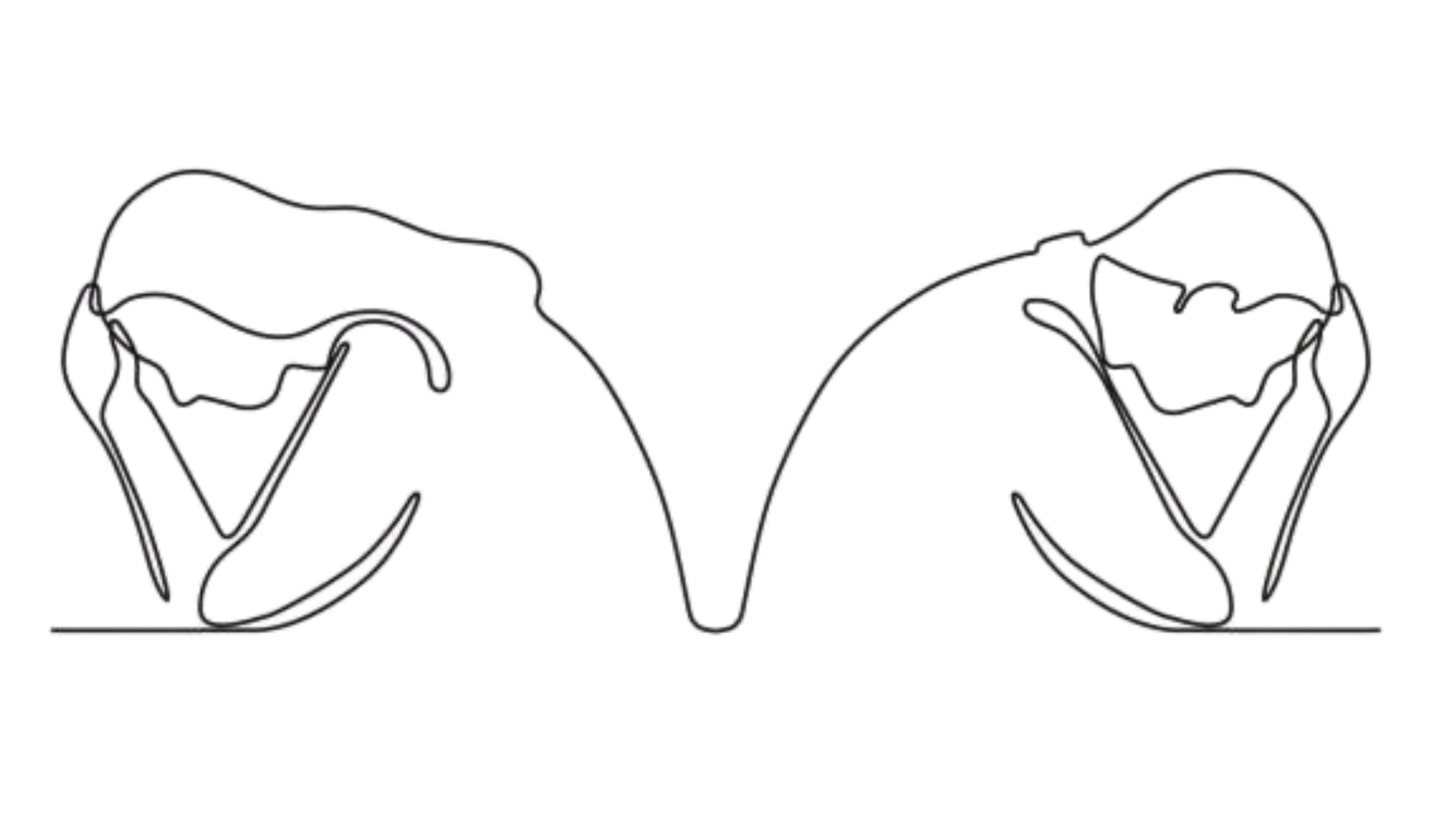 Stylized cursive text spelling 'LOVE' with a glitch art effect, including vibrant colors and distorted lines.