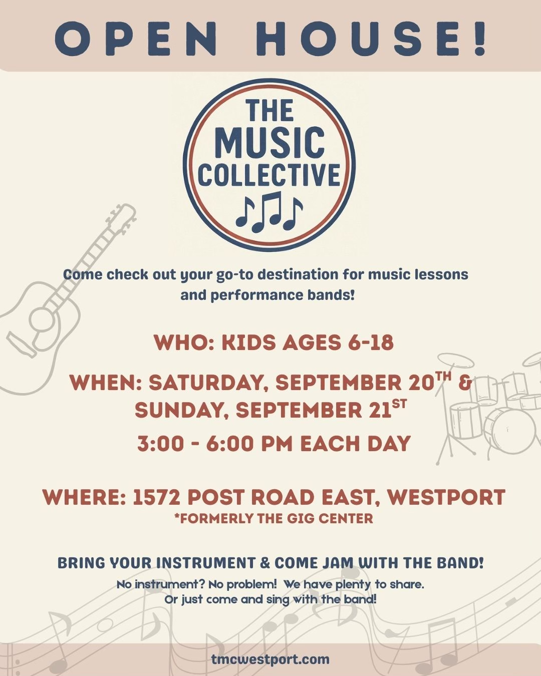 Open House - Come Jam with the Band! - DAY 2