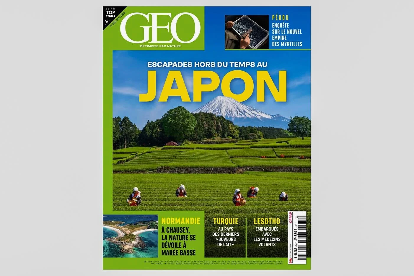 Published in GEO France @geo_france 🇫🇷🫐
Our work has just been published in the latest issue of GEO France — a 14-page feature with a cover highlight.
The piece explores how Peru went from planting just a few hundred acres of blueberries in