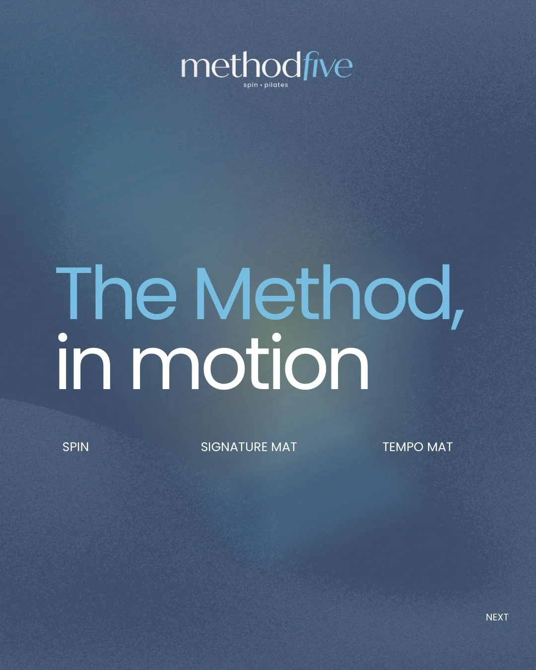 At Method Five, our classes are designed to give you options. Some days call for high energy and rhythm, others for slower, strength-focused work, and sometimes a mix of both. Every class is built with intention and designed to meet you where you are