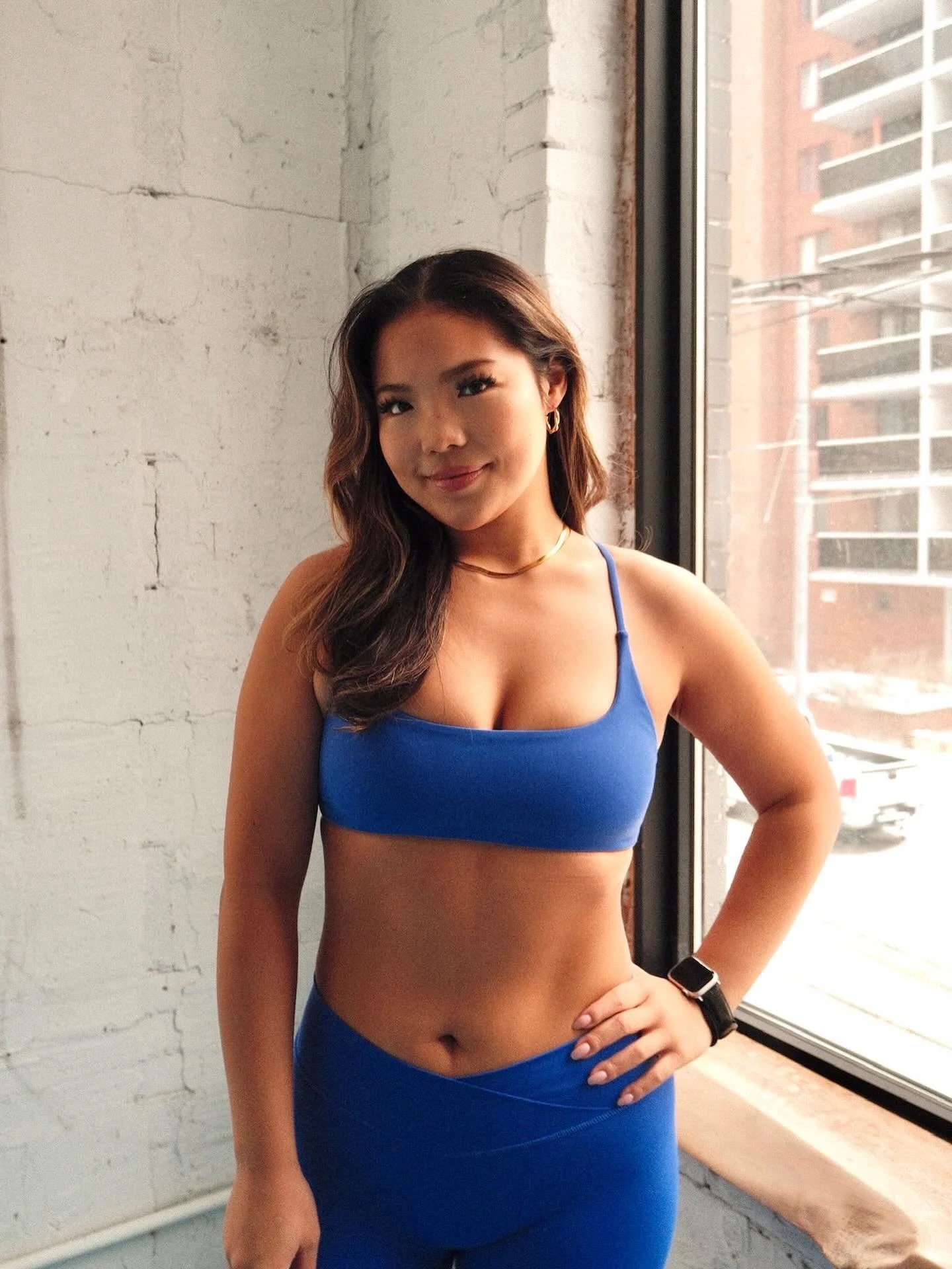 Meet Victoria, one of our spin instructors! She fuels her rides with EDM/Techno/house, hip hop, afrobeats, and any remixes with a fire beat. Her classes are designed to feel powerful, electric, and intentional.

NOW OPEN - come move with us!

Book at