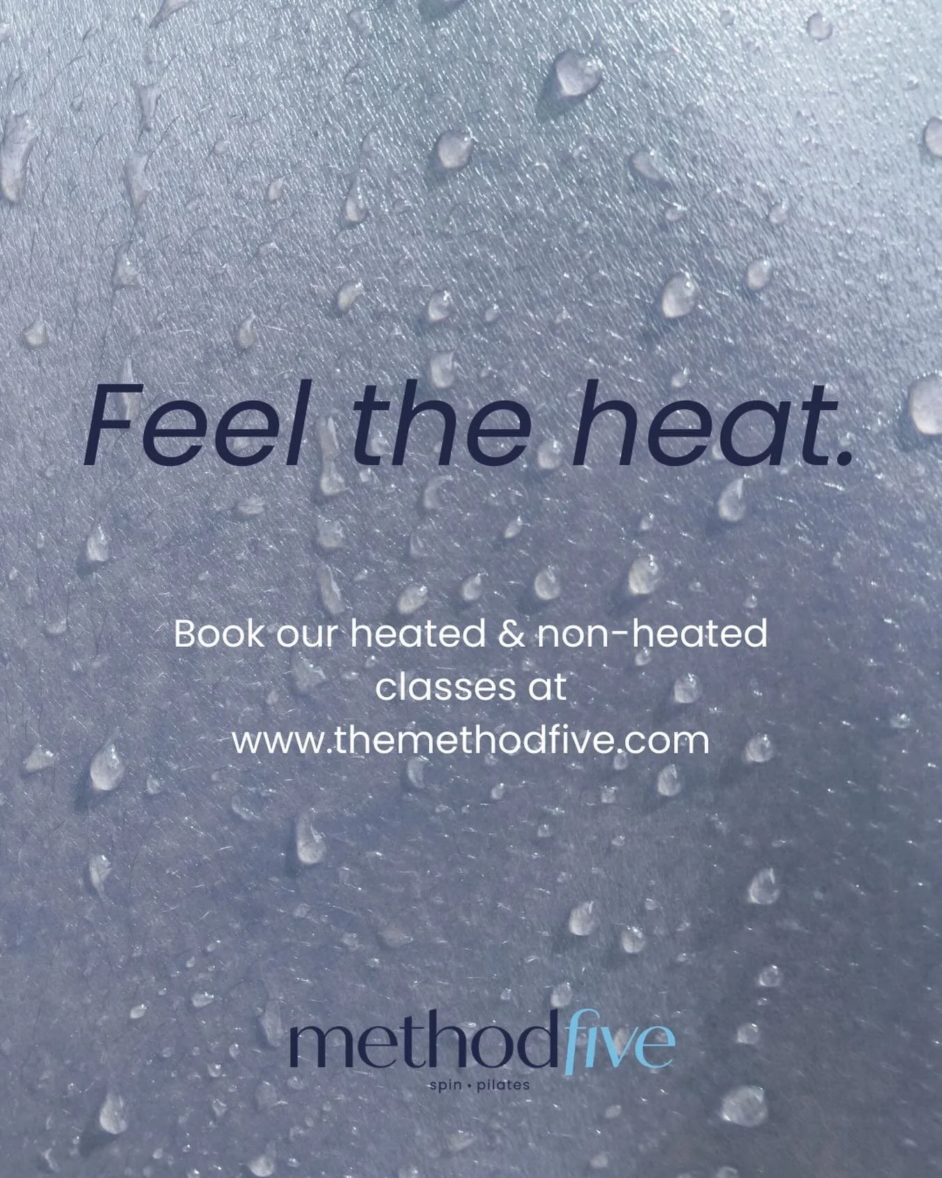Same method.
Your temperature.

Heated and non-heated classes available to book through our website at www.themethodfive.com. Also available on ClassPass. 

#MethodFiveStudio
