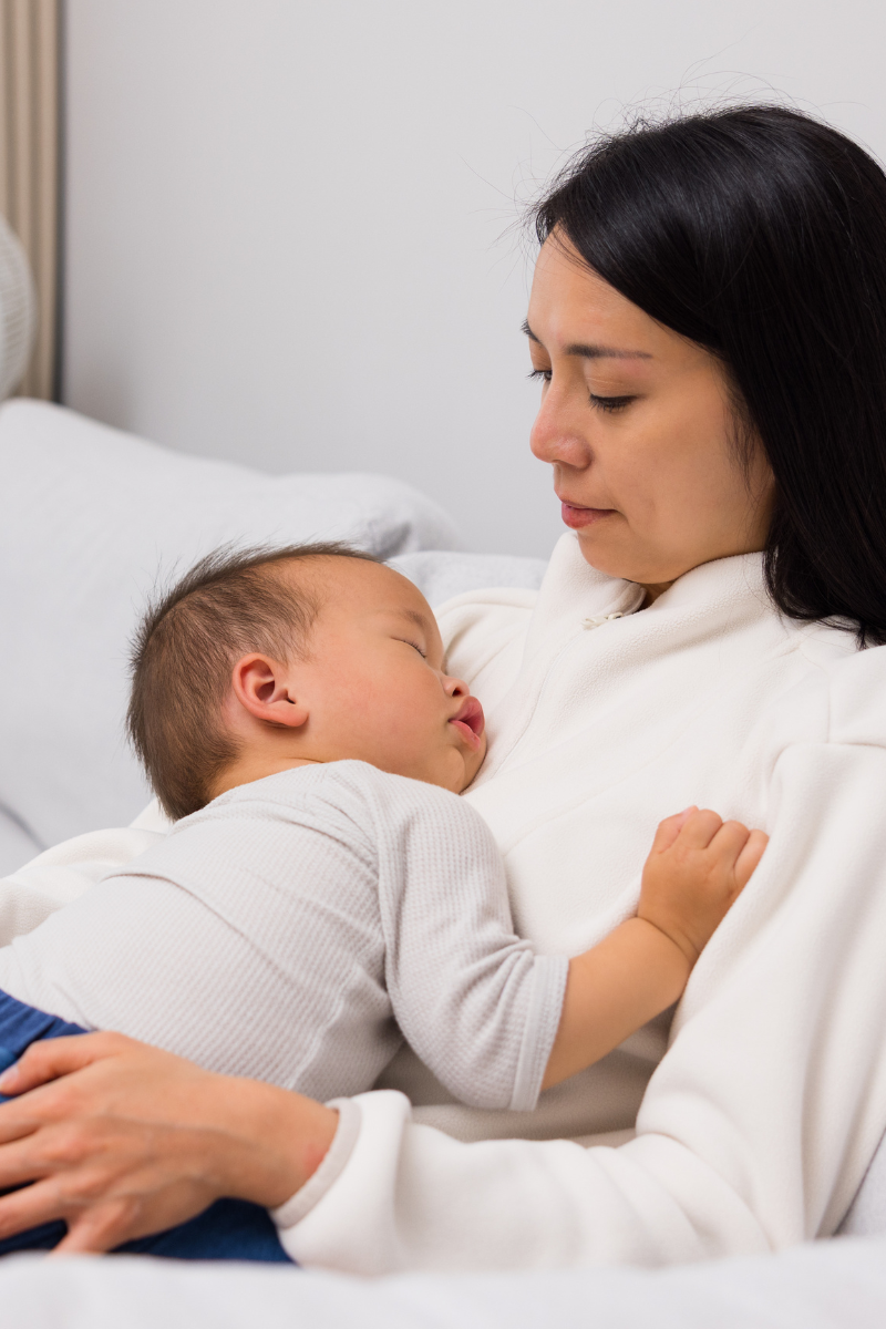 My Baby Only Sleeps on Me…                                                                                     What to Do When the Cot Feels Like the Enemy
