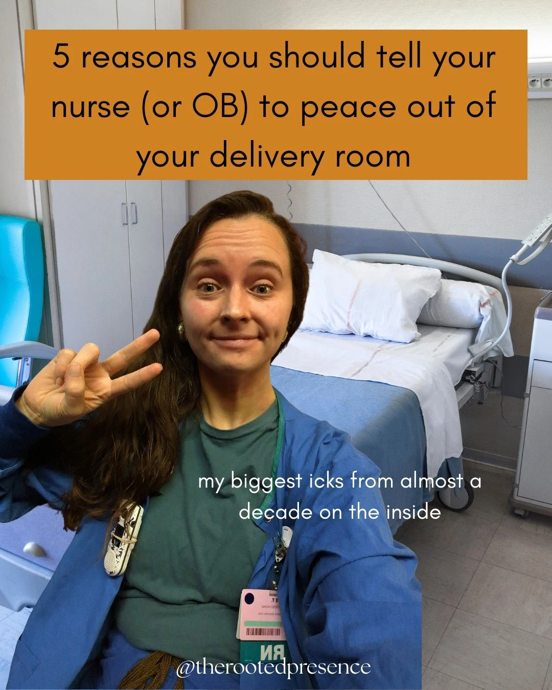 Here's what they don't tell you: you can ask for a different nurse.

Your nurse makes you tense every time they walk in? Ask for someone else. 
They keep pushing interventions you've declined? BYE.
"That's not how we do things here" shuts d
