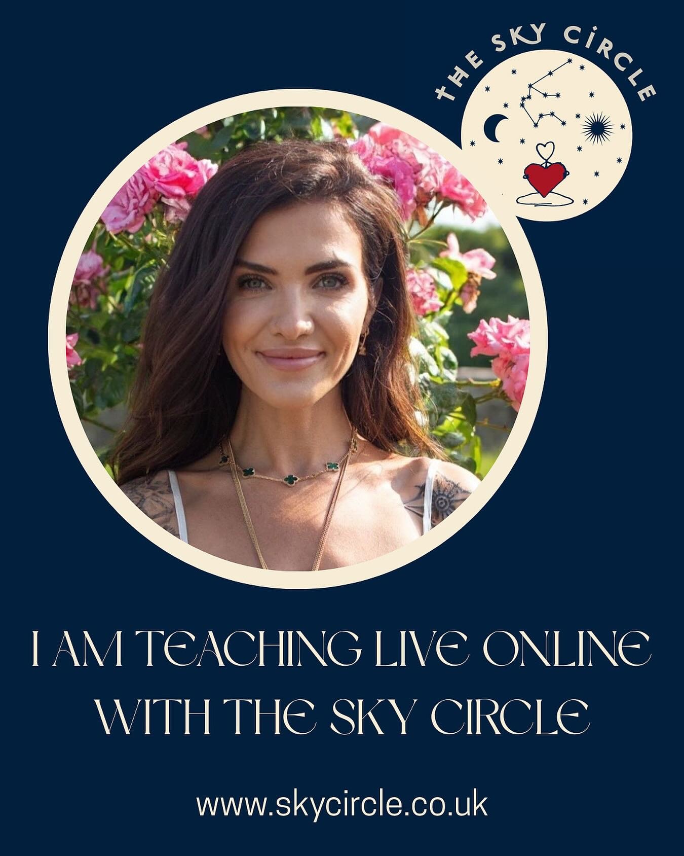 Excited to announce we are running another glorious month of complimentary offerings to our online community @theskycircle stay tuned for the timetable release ❤️