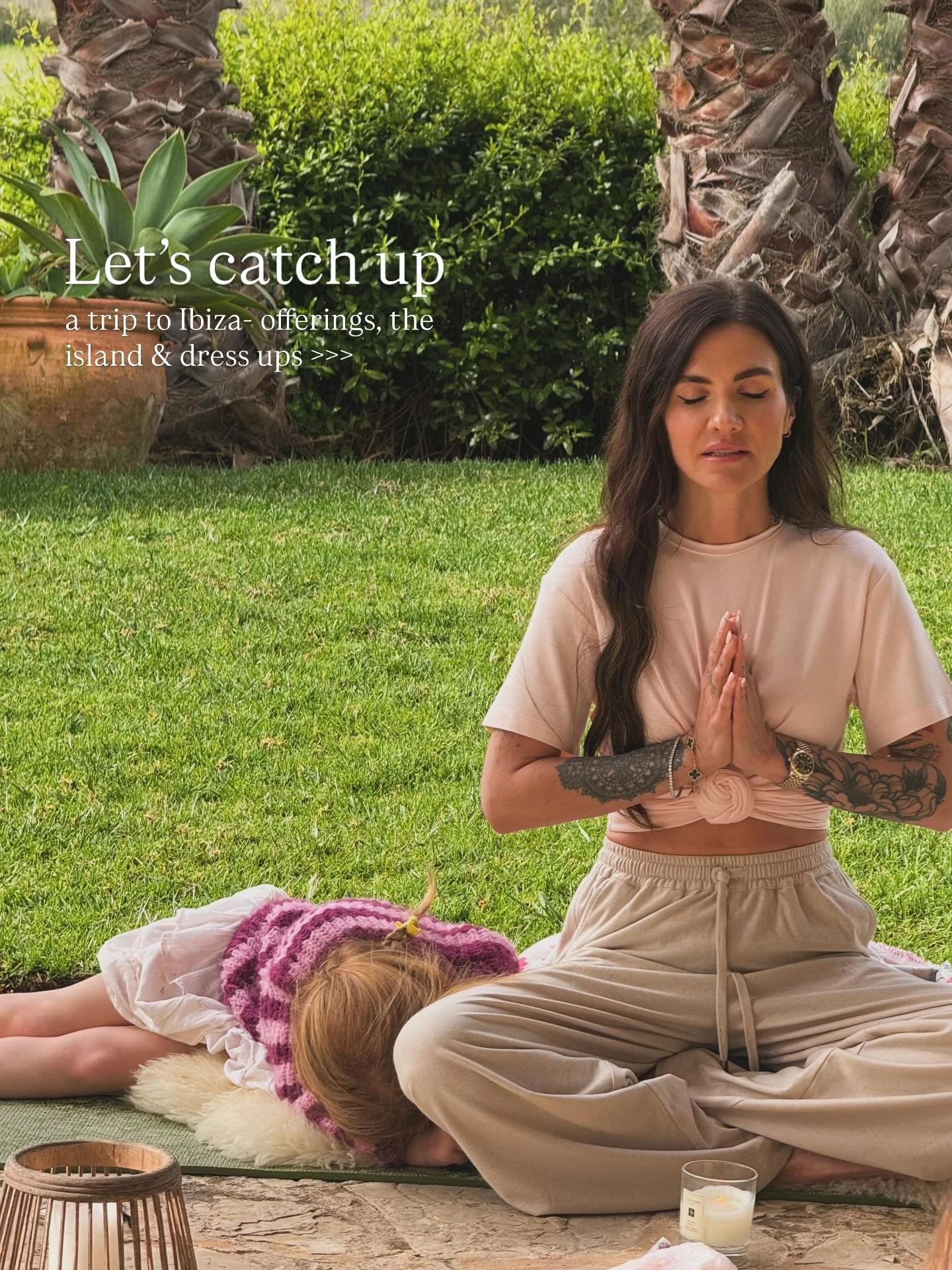 Ibiza, offerings &amp; dress ups on the island> a round up of life lately. Holding my first ibiza offering was a special experience and I can&rsquo;t wait to be back where my heart belongs. 

I&rsquo;m holding both online and in person 1:1 session