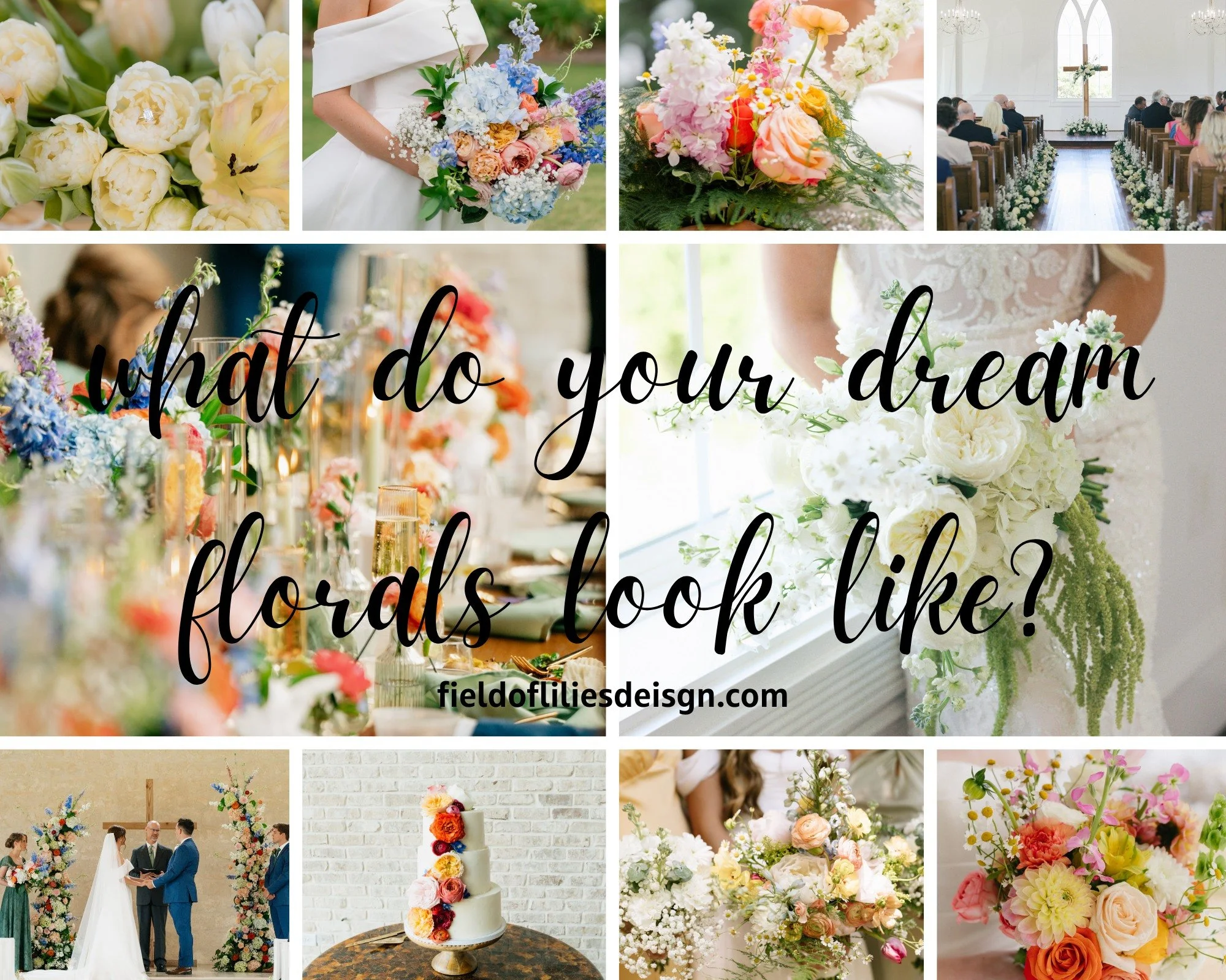 We are booking the remaining spots we have for Spring and Summer 2026 and still have availability in Fall 2026!! We would love to chat with you about your vision, budget, and dreams for your wedding!!! 

Seriously, brides, what do your dream wedding 