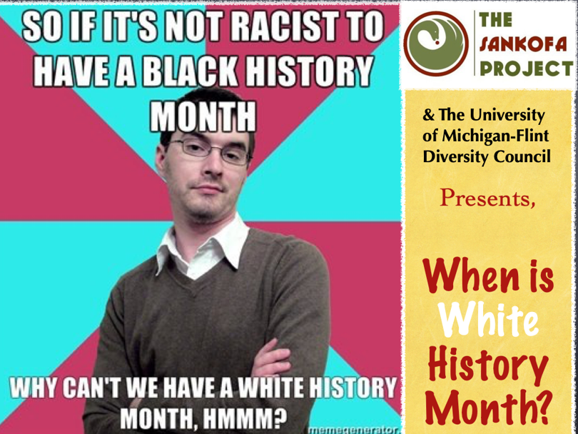 "WHEN IS WHITE HISTORY MONTH" : We're living in a moment of white backlash. It's not the first, nor will it be the last. What are the lessons and what do they tell us about our collective futures.