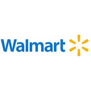 Walmart logo with blue text and a yellow spark symbol.