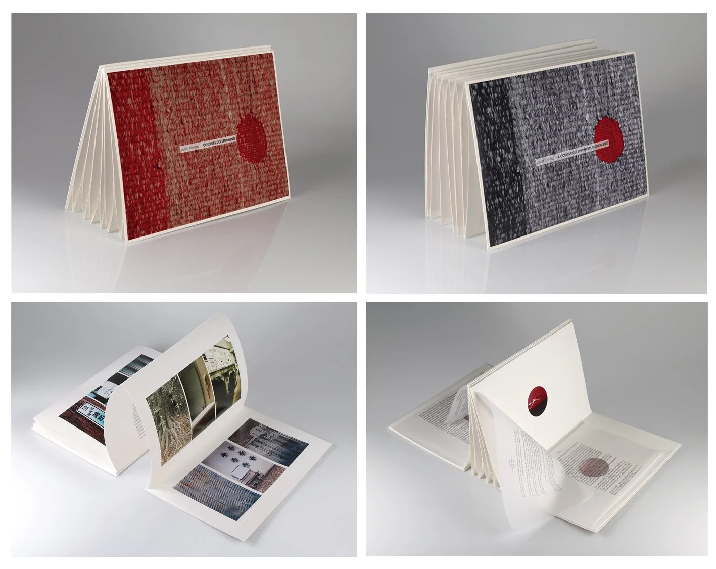 First accordion version with one side featuring The Colours of Tokyo and the other featuring the Colour of (Conflicting) Feelings