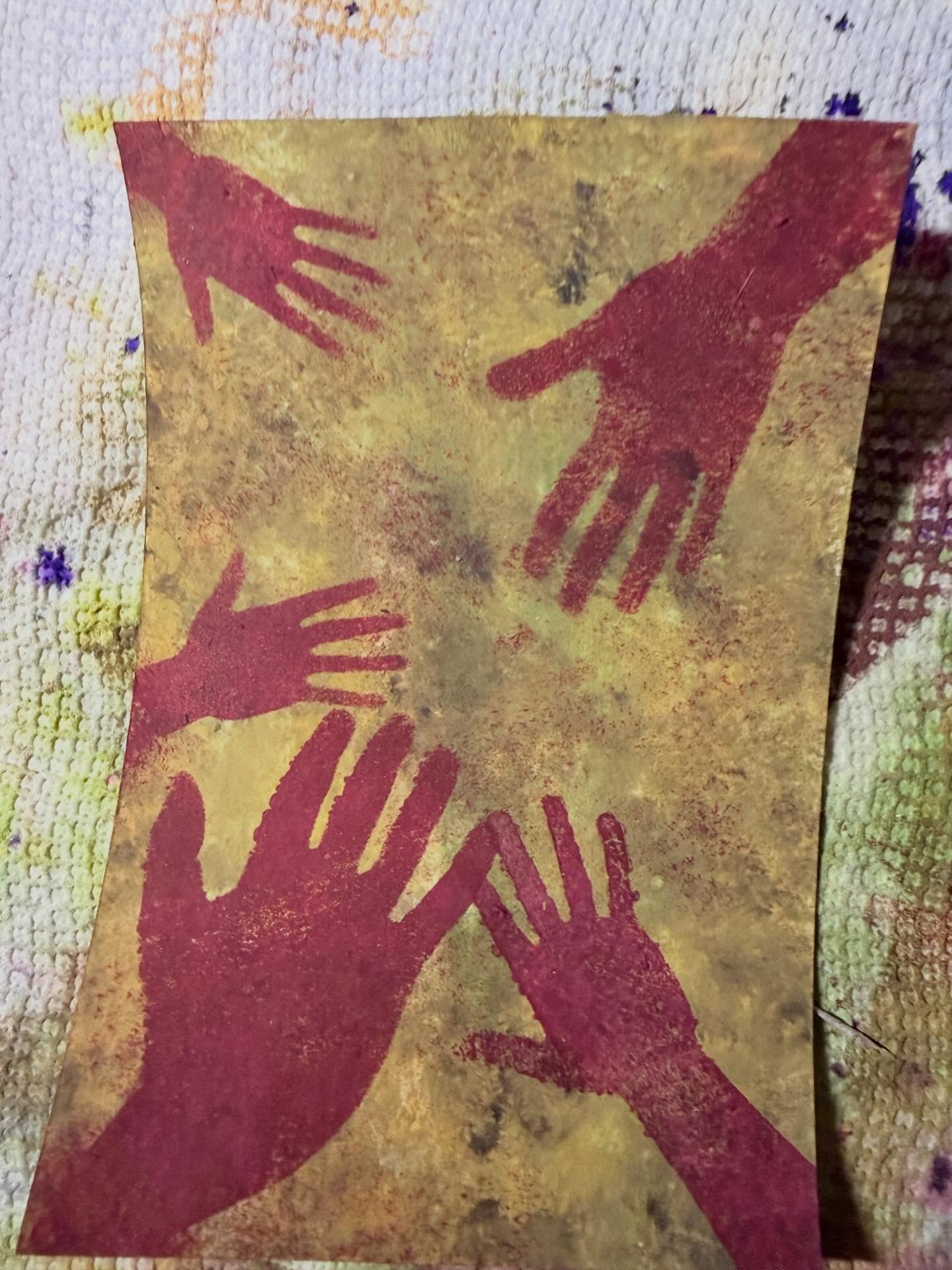 Every New Year&rsquo;s Day I create a piece of art. Here&rsquo;s the progression of today&rsquo;s work. I haven&rsquo;t named it yet, but it&rsquo;s about the ancient connection between humankind and animals more specifically dogs.  I have been inspi