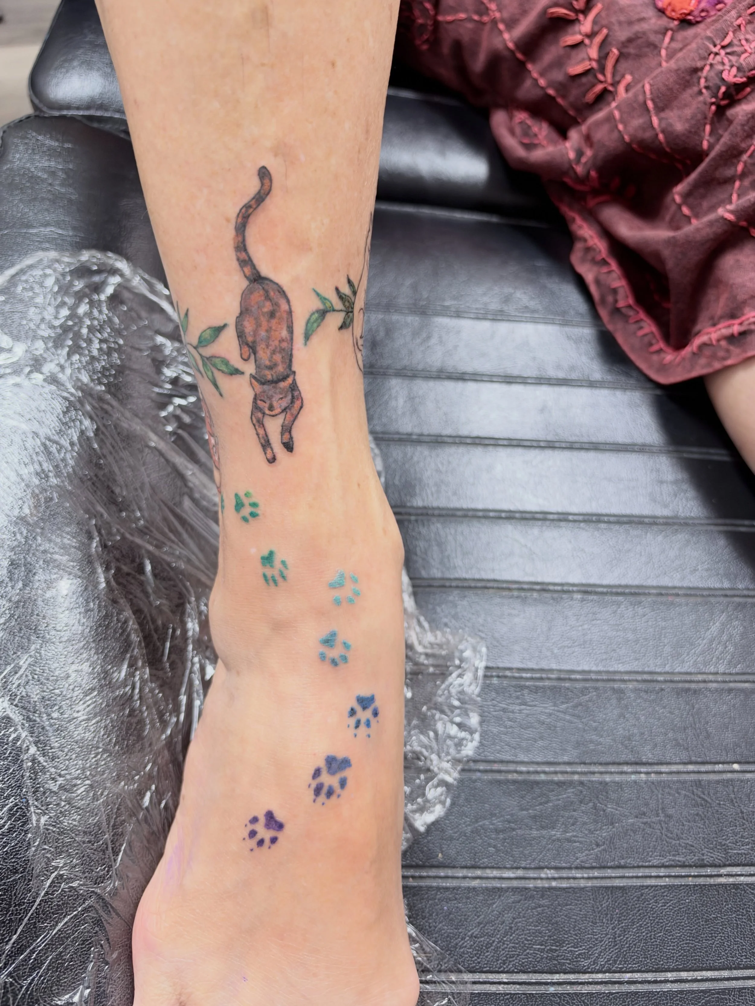 I walk with the animals #newtattoo @corinnetattoos