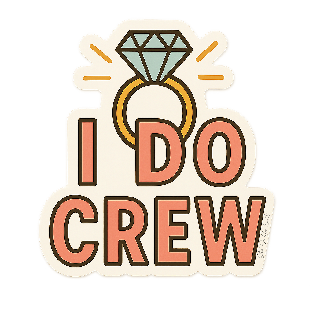 Custom Engagement Sticker