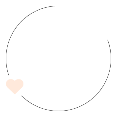 A black silhouette of a person holding a bouquet of flowers with a small pink heart nearby.