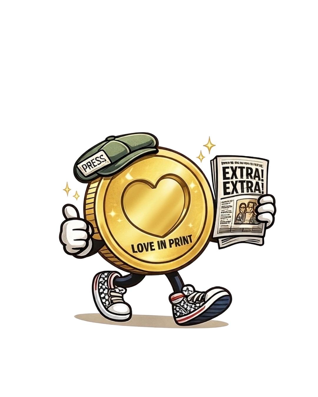 Stuck On You Events Sticker Machine Token