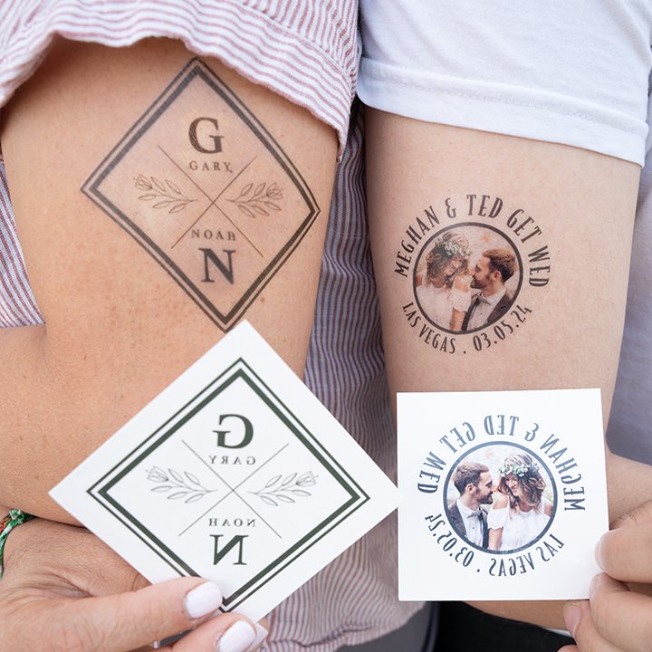 Stuck On You Events: Temporary Tattoos