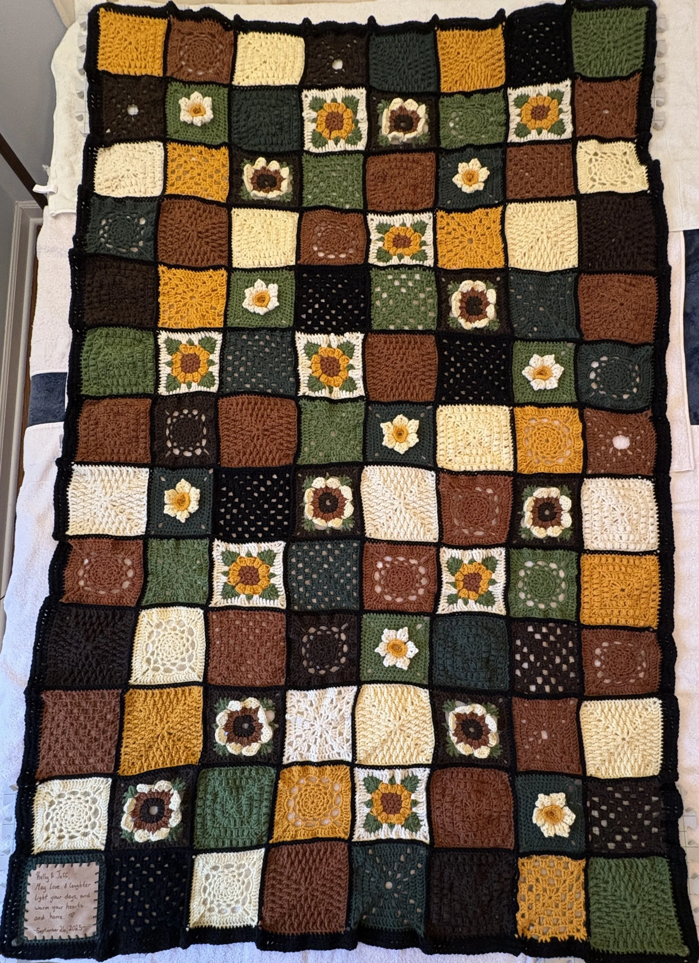 Complete! It's nearly big enough for a queen bed!