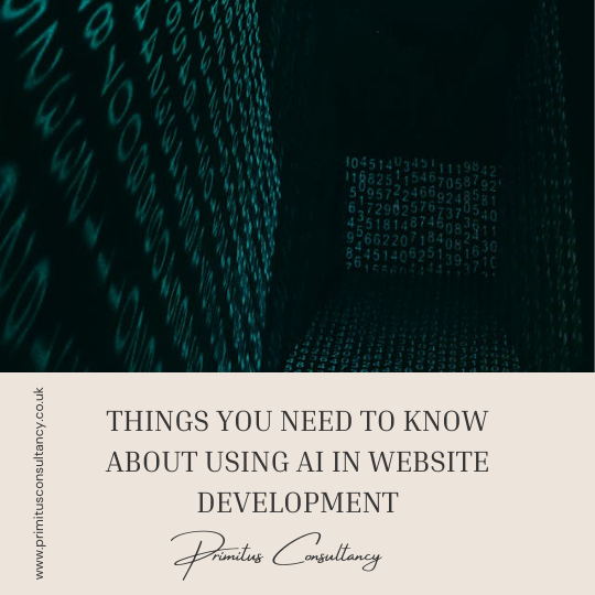 What You Should Know About Using AI in Website Development