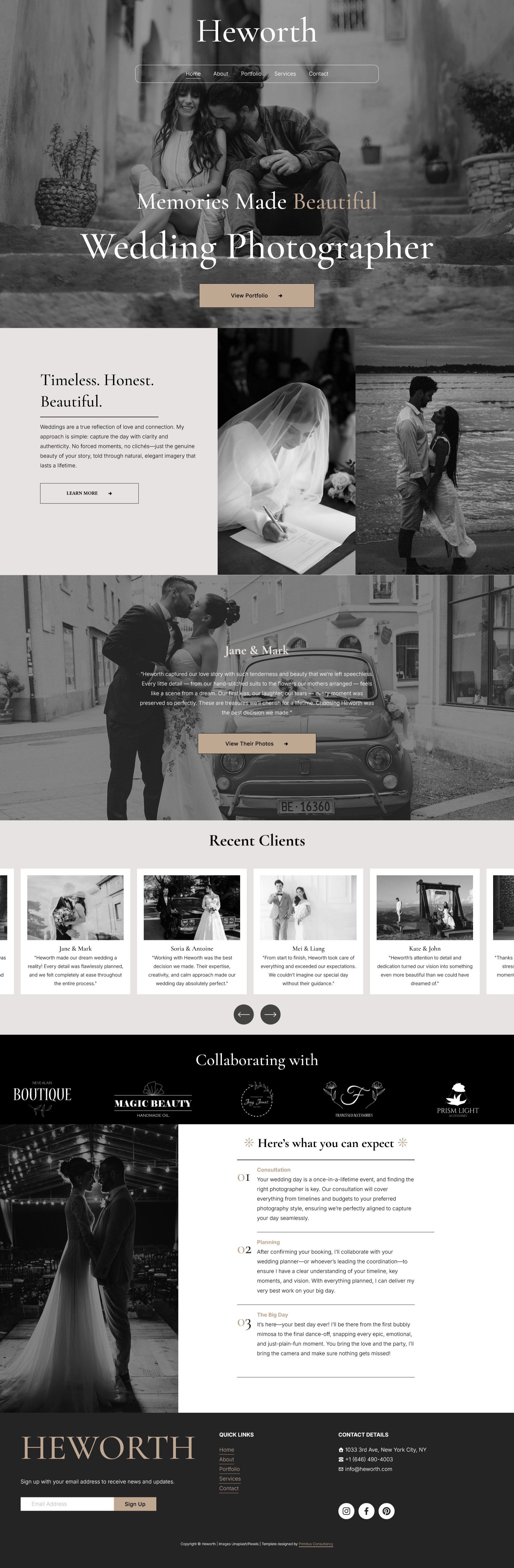 An image of Heworth template