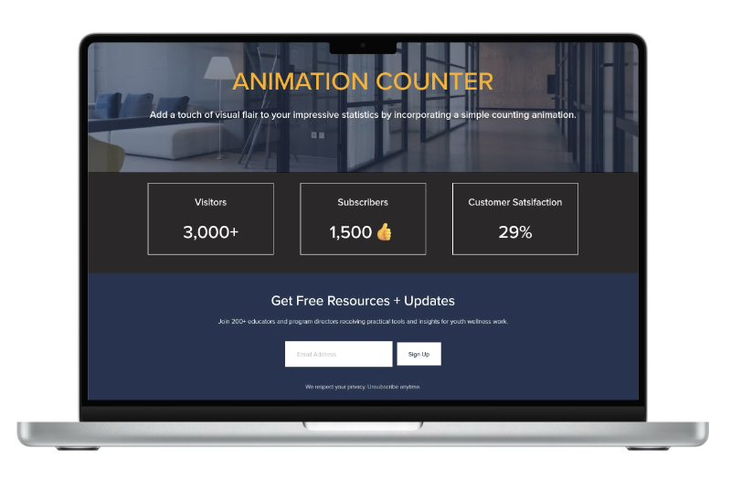 Animated Counter
