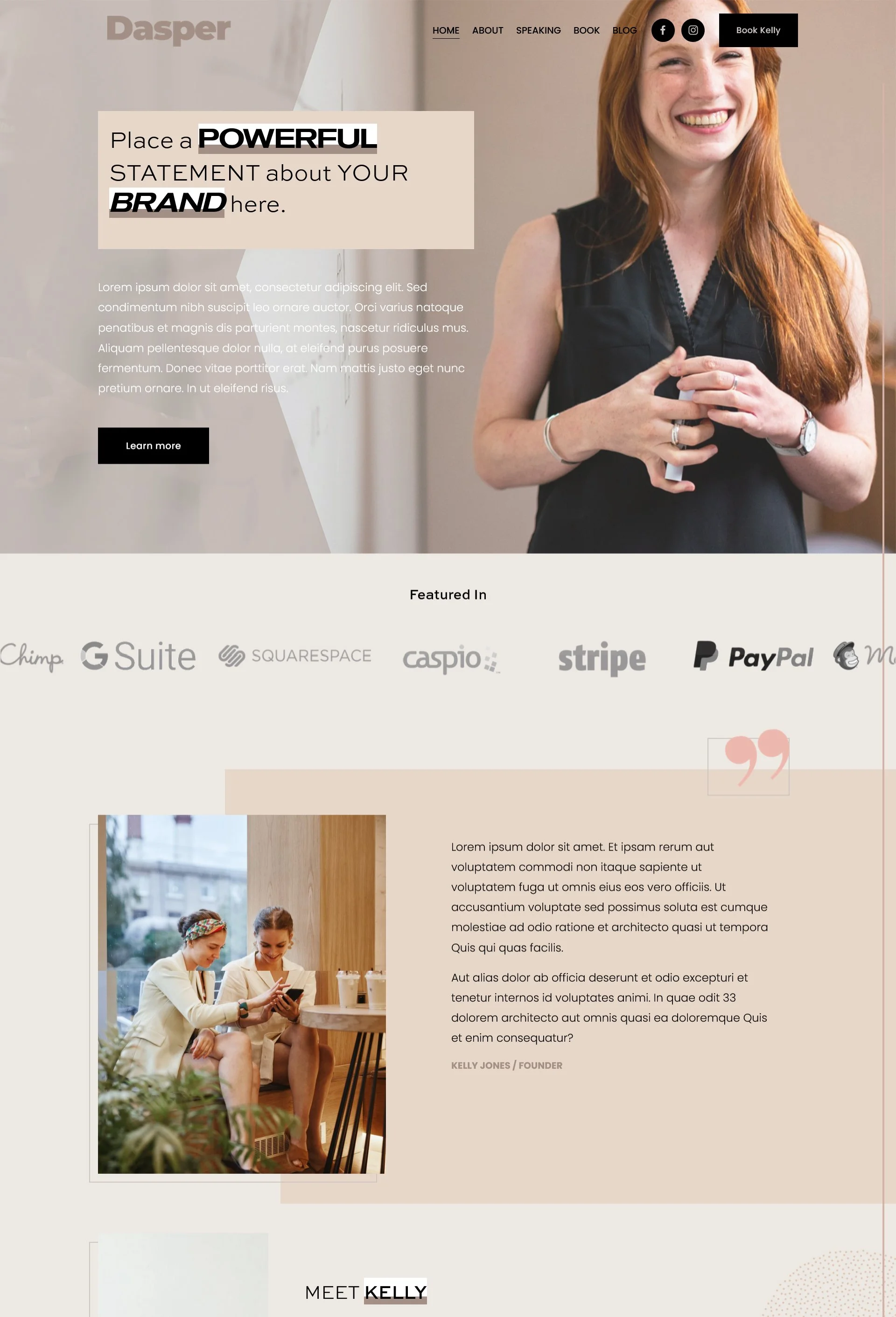 Dasper $249.00  Branding, Blogging, Solopreneur, E-Commerce, Marketing 