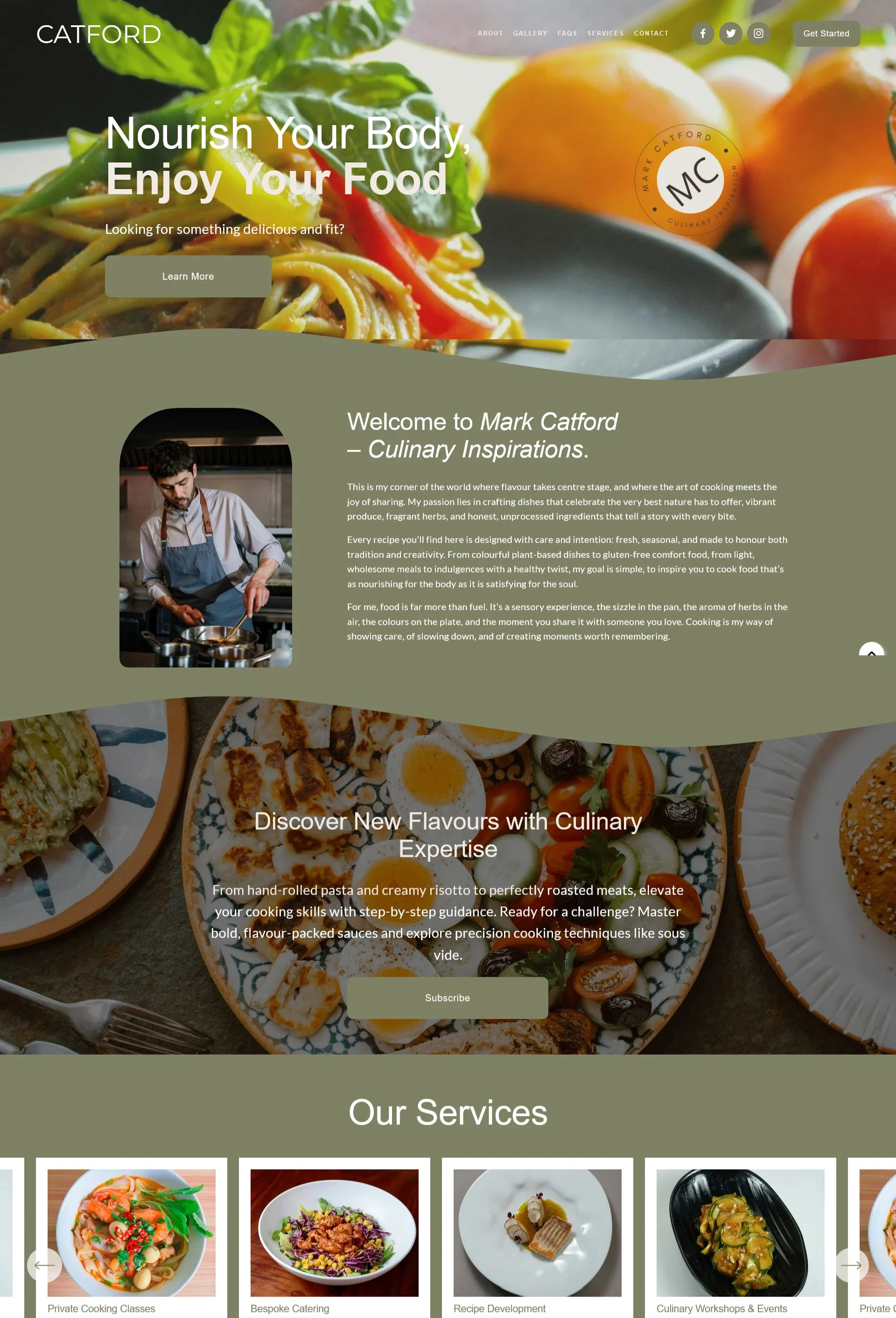 The image of Catford template