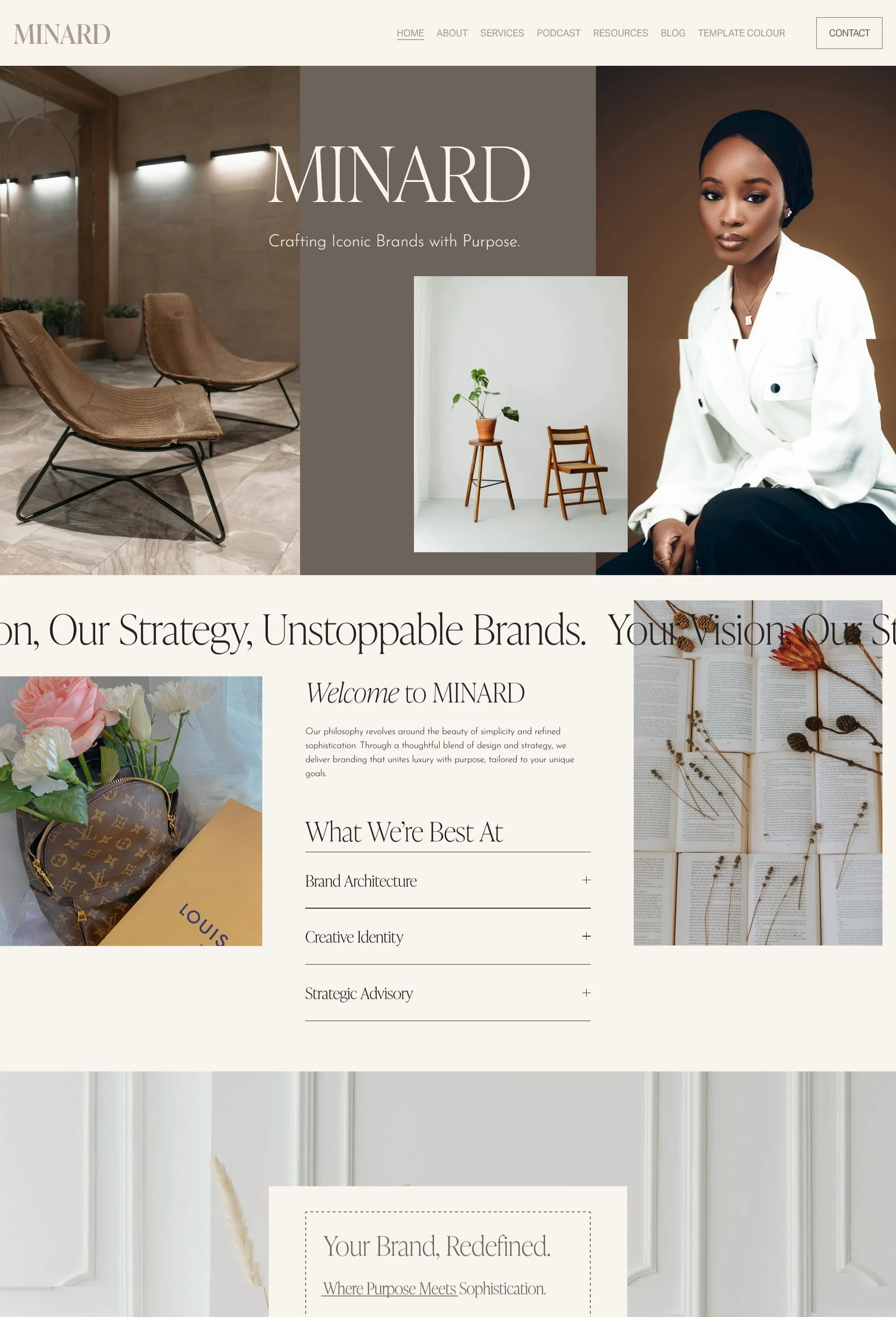 Minard - Squarespace 7.1 Fluid Engine