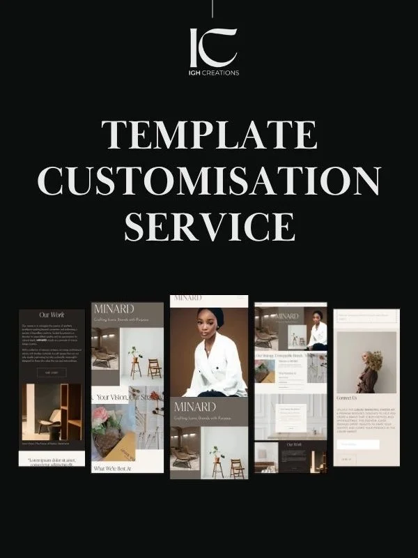 Squarespace Template Customisation